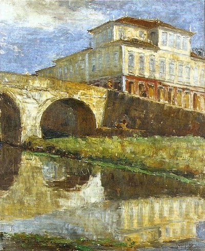 View of Sao Joao del-Rey by Lucilio de Albuquerque